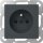 Gira 448528 Steckdose Erdstift mit Shutter System 55 Anthrazit