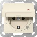 Gira 455201 SCHUKO-Steckdose mit Klappdeckel mit...