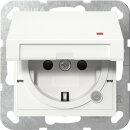 Gira 455203 SCHUKO-Steckdose mit Klappdeckel mit...