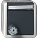 Gira 456730 SCHUKO-Steckdose mit Klappdeckel mit...