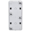 Gira 478030 SCHUKO-Steckdose 2-fach senkrecht mit Klappdeckel WG AP Grau