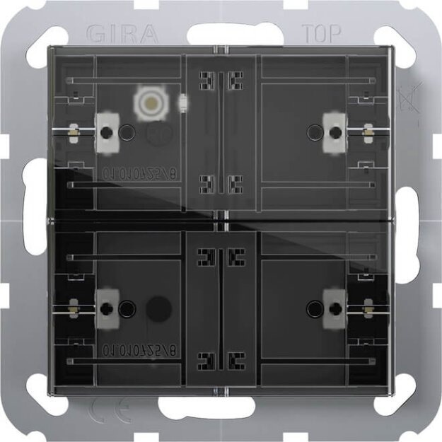Gira 504200 Tastsensor 4 Komfort 2-fach KNX System 55