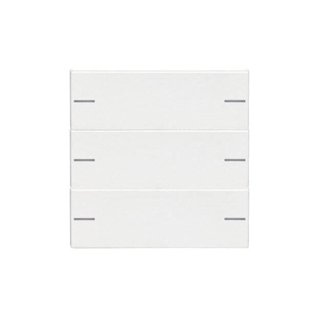 Gira 575327 Wippenset 3-fach Tastsensor 4 System 55 Reinweiß seidenmatt