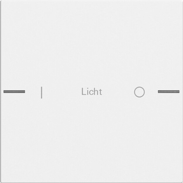 Gira 576127 Wippenset 1-fach individuell Tastsensor 4 System 55 Reinweiß seidenmatt