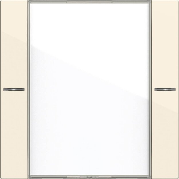 Gira 577101 Wippenset 1-fach mit Beschriftungsfeld für Tastsensor 4 System 55 Klar/Cremeweiß