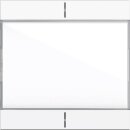 Gira 577103 Wippenset 1-fach mit Beschriftungsfeld...