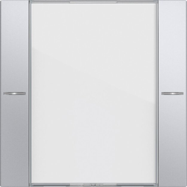 Gira 577126 Wippenset 1-fach mit Beschriftungsfeld für Tastsensor 4 System 55 Klar/Farbe Alu