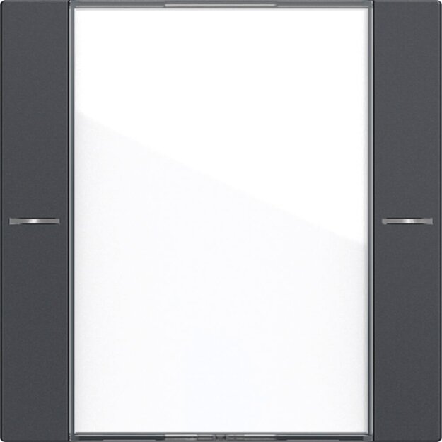 Gira 577128 Wippenset 1-fach mit Beschriftungsfeld für Tastsensor 4 System 55 Klar/Anthrazit