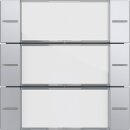 Gira 577326 Wippenset 3-fach mit Beschriftungsfeld...