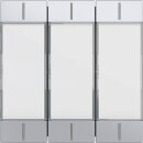 Gira 577326 Wippenset 3-fach mit Beschriftungsfeld...