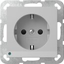 Gira 4170015 SCHUKO-Steckdose LED-Leuchte mit Shutter...