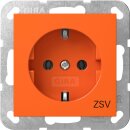 Gira 4188109 SCHUKO-Steckdose mit Aufdruck ZSV System 55...