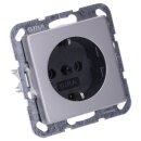 Gira 4188600 SCHUKO-Steckdose 16 A 250 V System 55 Edelstahl