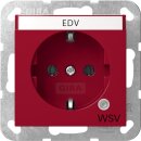 Gira 4452108 SCHUKO-Steckdose mit Kontrolllicht Grün...