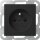 Gira 4485005 Steckdose Erdstift mit Shutter System 55 Schwarz matt