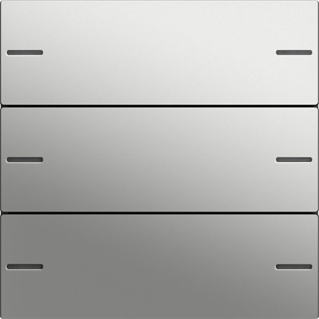 Gira 5753600 Wippenset 3-fach für Tastsensor 4 System 55 Edelstahl