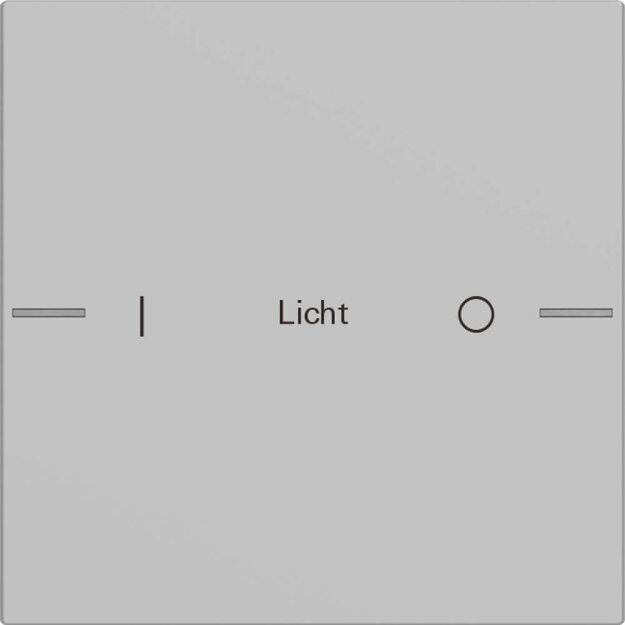 Gira 5761015 Wippenset 1-fach individuell Tastsensor 4 System 55 Grau matt