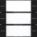 Gira 5773005 Wippenset 3-fach mit Beschriftungsfeld...