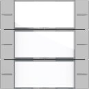 Gira 5773015 Wippenset 3-fach mit Beschriftungsfeld...