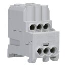 F-Tronic 7110081 Unterverteilungsblock 1-polig gr Kupfer-/Aluleiter UVB100algr UVB100algr