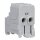 F-Tronic 7110081 Unterverteilungsblock 1-polig Grau Kupfer-/Aluleiter UVB100algr