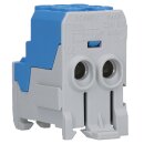 F-Tronic 7110082 Unterverteilungsblock 100A Blau Kupfer-/Aluleiter Blau UVB100albl