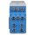 F-Tronic 7110082 Unterverteilungsblock 100A Blau Kupfer-/Aluleiter Blau UVB100albl