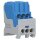 F-Tronic 7110082 Unterverteilungsblock 100A Blau Kupfer-/Aluleiter Blau UVB100albl