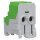 F-Tronic 7110083 Unterverteilungsblock 100A Grün/Gelb Kupfer-/Aluleiter UVB100algnge