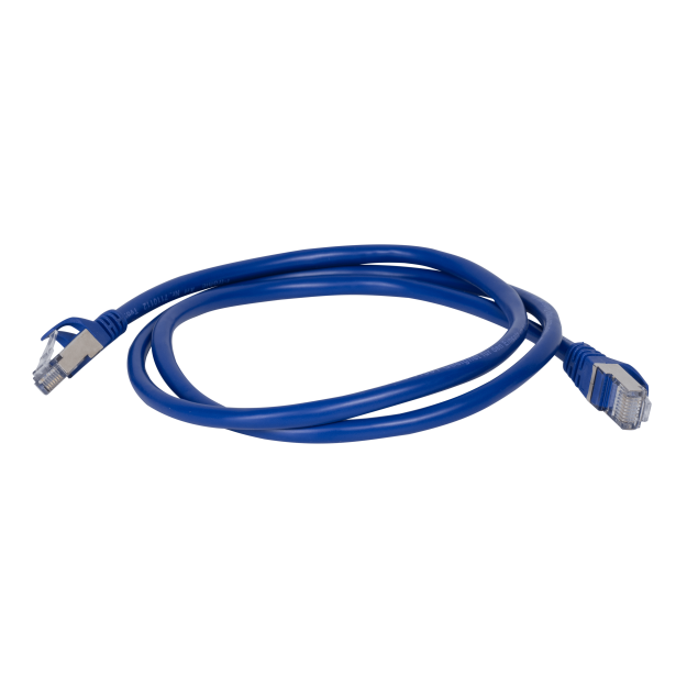 F-Tronic 7110112 Patch-Leitung, 1m RJ45 Cat 5e