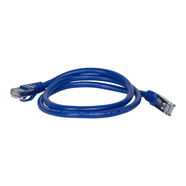 F-Tronic 7110114 Patch-Leitung 0,75m RJ45 Cat 5e