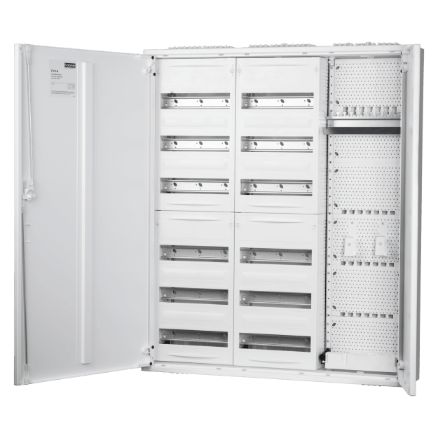 F-Tronic 7110181 AP Medienverteiler FV3-6-M1 3-feldrig 6r mit MVAP1 FV3-6-M1