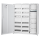 F-Tronic 7110181 AP Medienverteiler FV3-6-M1 3-feldrig 6r mit MVAP1 FV3-6-M1