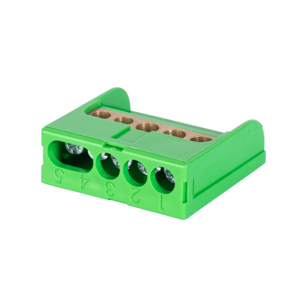 F-Tronic 7290112 PE-Schraubkl. 5-pol. gn komplett montiert