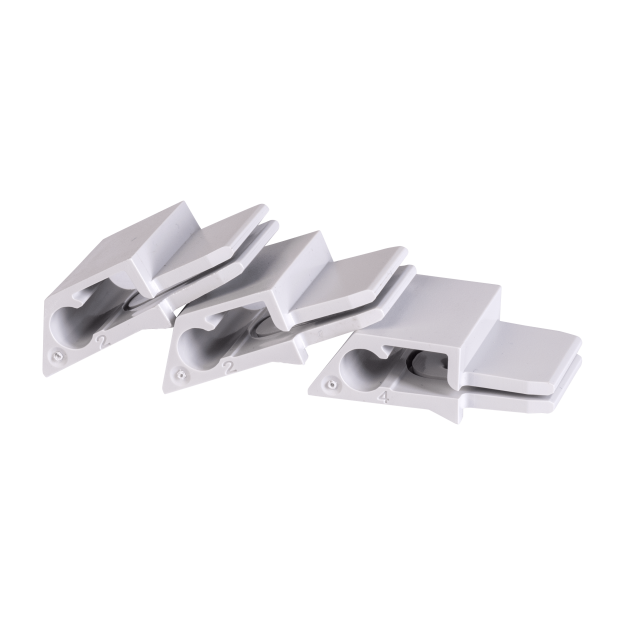F-Tronic 7290206 Türscharnier-Set NEPTUN 3 St. für 4-reihige Verteiler