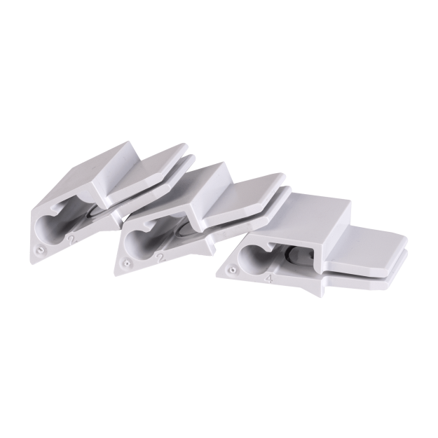 F-Tronic 7290206 Türscharnier-Set NEPTUN für 4-reihige Verteiler NTS4