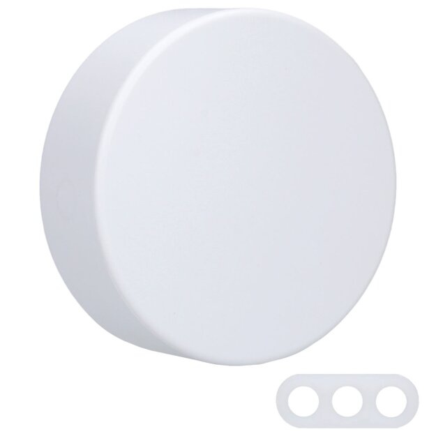 F-Tronic 7330017 AP Abzweigbaldachin DB2ws Ø 74mm t= 25mm weiß Zugentlastung ersetzt 7330006