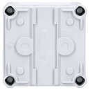 F-Tronic 7340190 FR-Abzweigkasten 85x85x54mm Durchstoßmembran IP66 PS grau NFK08gr