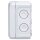 F-Tronic 7340190 FR-Abzweigkasten 85x85x54mm Durchstoßmembran IP66 PS grau NFK08gr