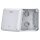 F-Tronic 7340191 FR-Abzweigkasten 110x110x67mm Ausbrechöffnungen IP66 PS grau NFK11gr NFK11gr