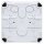 F-Tronic 7340191 FR-Abzweigkasten 110x110x67mm Ausbrechöffnungen IP66 PS grau NFK11gr