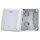 F-Tronic 7340191 FR-Abzweigkasten 110x110x67mm Ausbrechöffnungen IP66 PS grau NFK11gr