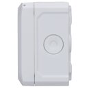 F-Tronic 7340198 FR-Abzweigkasten 85x85x54mm Durchstoßmembran IP66 PS weiß NFK08ws