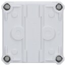 F-Tronic 7340198 FR-Abzweigkasten 85x85x54mm Durchstoßmembran IP66 PS weiß NFK08ws
