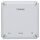 F-Tronic 7340198 FR-Abzweigkasten 85x85x54mm Durchstoßmembran IP66 PS weiß NFK08ws