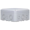 F-Tronic 7340233 FR-Abzweigkasten 180x180x93mm HLAK 5-pol. 25qmm Hutsch. PS IP66 grau NFK18gr-HLAK5p25
