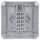 F-Tronic 7340233 FR-Abzweigkasten 180x180x93mm HLAK 5-pol. 25qmm Hutsch. PS IP66 grau NFK18gr-HLAK5p25