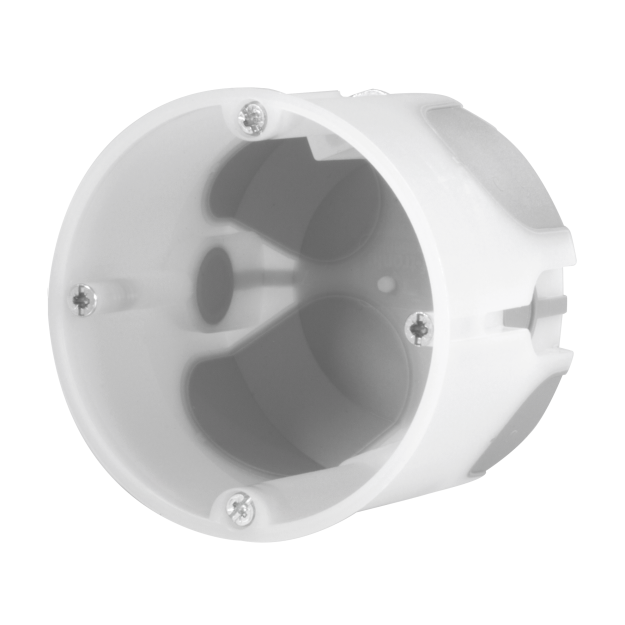F-Tronic 7360071 HW Geräte-Verbindungsdose E3500HF Ø 68mm t=62mm luftdicht halogenfrei 4xRohr
