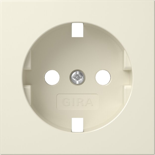Gira 492001 Abdeckung für SCHUKO-Steckdose System 55 Cremeweiß