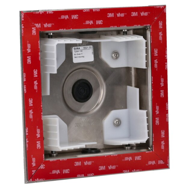 Gira 552100 Einbau-Dose flächenbündig 1-fach System 106